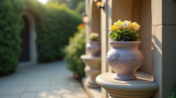 Créer un espace de mémoire harmonieux : choisir le porte-fleur idéal pour columbarium