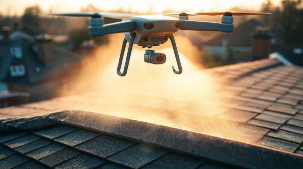 Top 5 avantages du nettoyage de toiture par drone